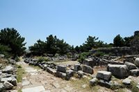 Le site archéologique de Priène en Anatolie. Vers le stade. Cliquer pour agrandir l'image dans Adobe Stock (nouvel onglet).