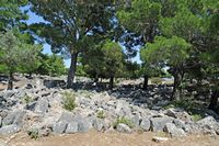 Le site archéologique de Priène en Anatolie. L'agora. Cliquer pour agrandir l'image dans Adobe Stock (nouvel onglet).
