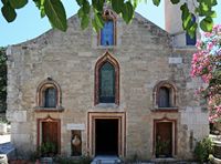 Le château Saint-Pierre à Bodrum en Anatolie. La chapelle du château. Cliquer pour agrandir l'image dans Adobe Stock (nouvel onglet).