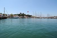 La ville de Bodrum en Anatolie. Le port. Cliquer pour agrandir l'image dans Adobe Stock (nouvel onglet).