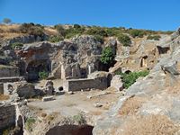 Les quartiers périphériques d'Éphèse en Anatolie. La grotte des Sept Dormants d'Éphèse (auteur Sinan Sahin). Cliquer pour agrandir l'image.