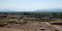 Le site archéologique de Milet en Anatolie. L'agora du nord (auteur Wolfgang Glock). Cliquer pour agrandir l'image.
