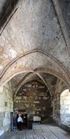 Le musée d'archéologie sous-marine de Bodrum en Anatolie. Exposition de monnaie dans la tour d'Italie. Cliquer pour agrandir l'image.