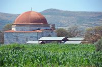 La ville de Didim en Anatolie. La mosquée Ilyas Bey près de Milet. Cliquer pour agrandir l'image.