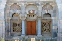 La ville de Didim en Anatolie. La mosquée Ilyas Bey près de Milet. Cliquer pour agrandir l'image.