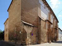 Der Südosten der Altstadt von Palma - Die Kirche von St. Jerome. Klicken, um das Bild in Adobe Stock zu vergrößern (neue Nagelritze).