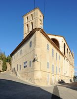 La ciudad de Arta en Mallorca - cabecera de la Iglesia de la Transfiguración. Haga clic para ampliar la imagen en Adobe Stock (nueva pestaña).