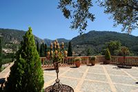 The town of Valldemossa in Mallorca - Valldemossa Hotel. Click to enlarge the image in Adobe Stock (new tab).
