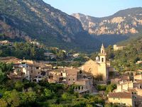 La Chartreuse de Valldemossa à Majorque. Cliquer pour agrandir l'image.