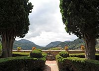 La Certosa di Valldemossa - Giardino del Priore della Certosa. Clicca per ingrandire l'immagine.