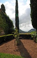 La Chartreuse de Valldemossa à Majorque. Jardin du Prieur de la Chartreuse. Cliquer pour agrandir l'image.