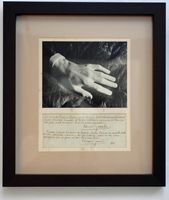 A Cartuxa de Valldemossa em Maiorca - Fotografia da moldagem da mão de Chopin. Clicar para ampliar a imagem.