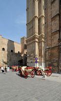 Cathedral of Palma de Mallorca - Coach to the Cathedral. Click to enlarge the image.