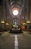 Cathedral of Palma de Mallorca - Central Nave. Click to enlarge the image.