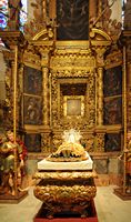 A catedral de Palma de Maiorca - A capela de Nossa Senhora da Coroa. Clicar para ampliar a imagem.