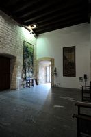 O palácio da Almudaina em Palma de Maiorca - Sala das guardas. Clicar para ampliar a imagem.