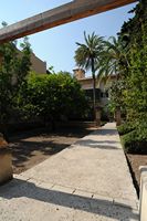 De wijk van de kathedraal van Palma de Mallorca - Tuin van het Bisdom. Klikken om het beeld te vergroten.