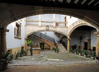 Le sud-ouest de la vieille ville de Palma de Majorque. La Can Oleza. Cliquer pour agrandir l'image.