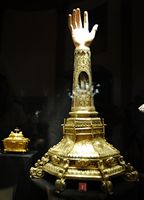 The Treasure of the Cathedral of Palma - Reliquary of St. Sebastian. Click to enlarge the image.