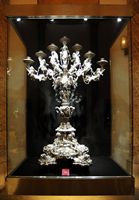 The Treasure of the Cathedral of Palma - baroque candelabra. Click to enlarge the image.