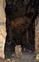 As grutas de Artà em Maiorca - A sala dos Diamantes. Clicar para ampliar a imagem.