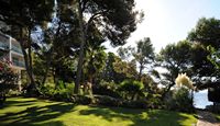 The village of Costa dels Pins in Mallorca - The gardens of the Hotel Punta Rotja. Click to enlarge the image.