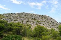 Peninsula and Cape Formentor in Mallorca - La Punta de la Nau. Click to enlarge the image.