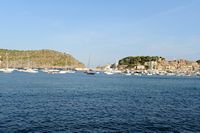 Port de Sóller en Mallorca - Baie de Sóller. Haga clic para ampliar la imagen.