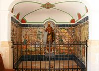 Le sanctuaire de Gràcia de Randa à Majorque. La chapelle Sainte-Anne (auteur Frank Vincentz). Cliquer pour agrandir l'image.