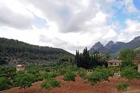 Die Gärten von Alfàbia in Mallorca - Alfàbia Bereich. Klicken, um das Bild zu vergrößern.