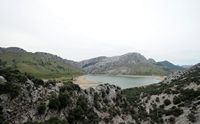 Die Stadt Escorca Mallorca - See Cúber. Klicken, um das Bild zu vergrößern.
