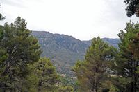 Stadt Fornalutx Mallorca - Serra Alfàbia. Klicken, um das Bild zu vergrößern.