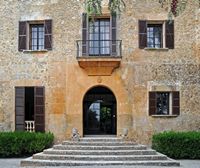 La Finca Els Calderers en Sant Joan en Mallorca - Porche Manor. Haga clic para ampliar la imagen.