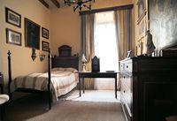The Finca Els Calderers Sant Joan Mallorca - Single room. Click to enlarge the image.