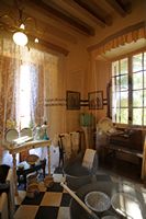 La Finca Els Calderers en Sant Joan en Mallorca - El cuarto de baño de la mansión. Haga clic para ampliar la imagen.