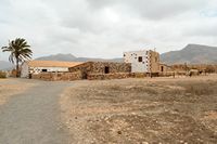 Het dorp Tefia in Fuerteventura. Alcogida huis # 4. Klikken om het beeld te vergroten in Adobe Stock (nieuwe tab).