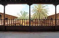 La Casa de los Coroneles in La Oliva in Fuerteventura. Galerie. Klicken, um das Bild in Adobe Stock zu vergrößern (neue Nagelritze).