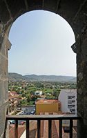 Die Stadt San Cristóbal de la Laguna auf Teneriffa. La Laguna Blick auf den Turm der Kirche der Unbefleckten Empfängnis. Klicken, um das Bild in Adobe Stock zu vergrößern (neue Nagelritze).