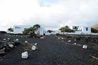 The village of Masdache in Lanzarote. Bodegas El Grifo Museum. Click to enlarge the image.