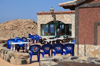 A aldeia de La Pared em Fuerteventura. Restaurante Bahia La Pared (autor Frank Vincentz). Clicar para ampliar a imagem.