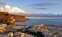 The village of Puerto de Mogán in Gran Canaria. Click to enlarge the image.