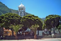 La città di Garachico a Tenerife. Piazza. Clicca per ingrandire l'immagine.