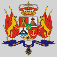 Die Stadt Garachico auf Teneriffa. Wappen der Stadt Garachico (Jerbez Autor). Klicken, um das Bild zu vergrößern