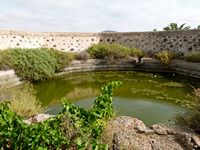 La Casa de los Coroneles in La Oliva in Fuerteventura. Water Tank (author Norbert Nagel). Click to enlarge the image.