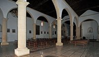 The town of La Oliva in Fuerteventura. Nave of the Epistle of the Church of Our Lady of Candlemas. Click to enlarge the image.