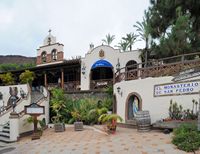 De stad Los Realejos in Tenerife. Mesón El Monasterio. Klikken om het beeld te vergroten.