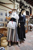 The Ethnographic Museum Tanit in San Bartolomé in Lanzarote. Traditional Costumes. Click to enlarge the image.