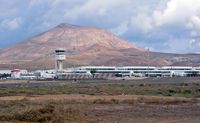 The town of San Bartolomé in Lanzarote. Airport. Click to enlarge the image.