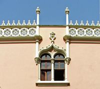 La ciudad de San Cristóbal de la Laguna en Tenerife. Antiguo Colegio de las Dominicas. Haga clic para ampliar la imagen.