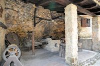 Forge with the museum ethnographic of Krka. Click to enlarge the image in Adobe Stock (new tab).